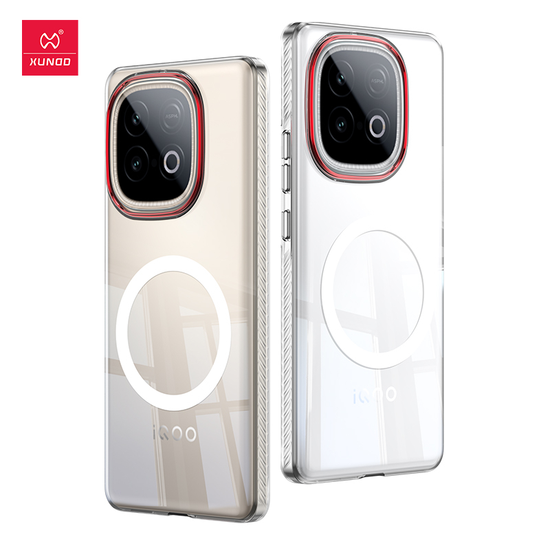 Xundd เคส ใช้สำหรับ  IQOO 15 Z10 Turbo Pro Plus Case IQOO Neo 10 เคสโทรศัพท์กันกระแทก ป้องกันรอยขีดข่วน เคสแม่เหล็กใส
