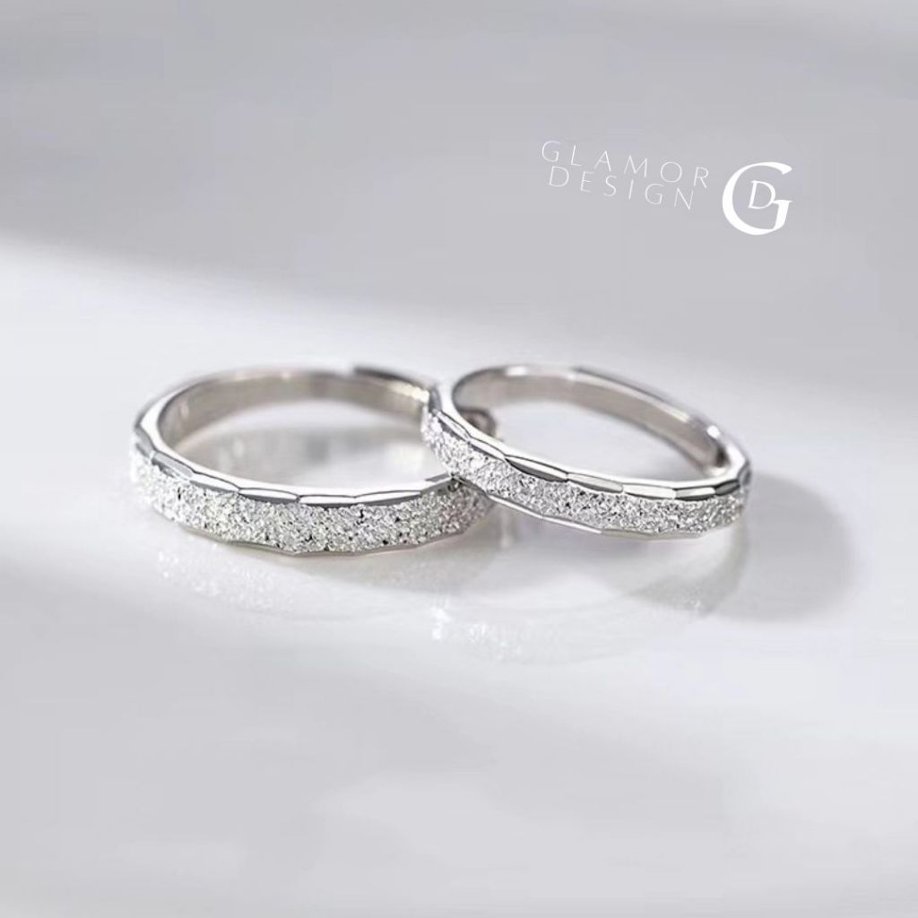 GLAMOR✨แหวน Milky Way Ring แหวนคู่รัก เงินแท้925 ดีไซน์ทางช้างเผือก เรียบหรู ของขวัญวันครบรอบ ราคา ถูกที่สุด ดีลบีเคเค แกลเลอรีภาพที่ 5