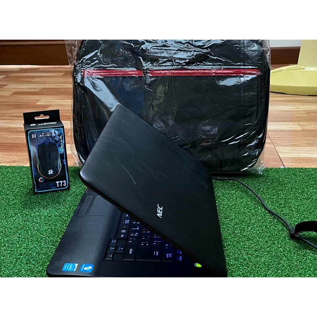 โน๊ตบุ๊คNECVeraporVk18 EA-G lntel (R)Celeron(R)cpu1000m1.80ghz1.80ghzRAM4 GB hdd320gb หน้าจอ 15 นิ้ว