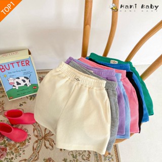กางเกงขาสั้นเด็กหญิง กางเกงลำลองเด็กฤดูร้อน เอวยืด งานแฟชั่น…