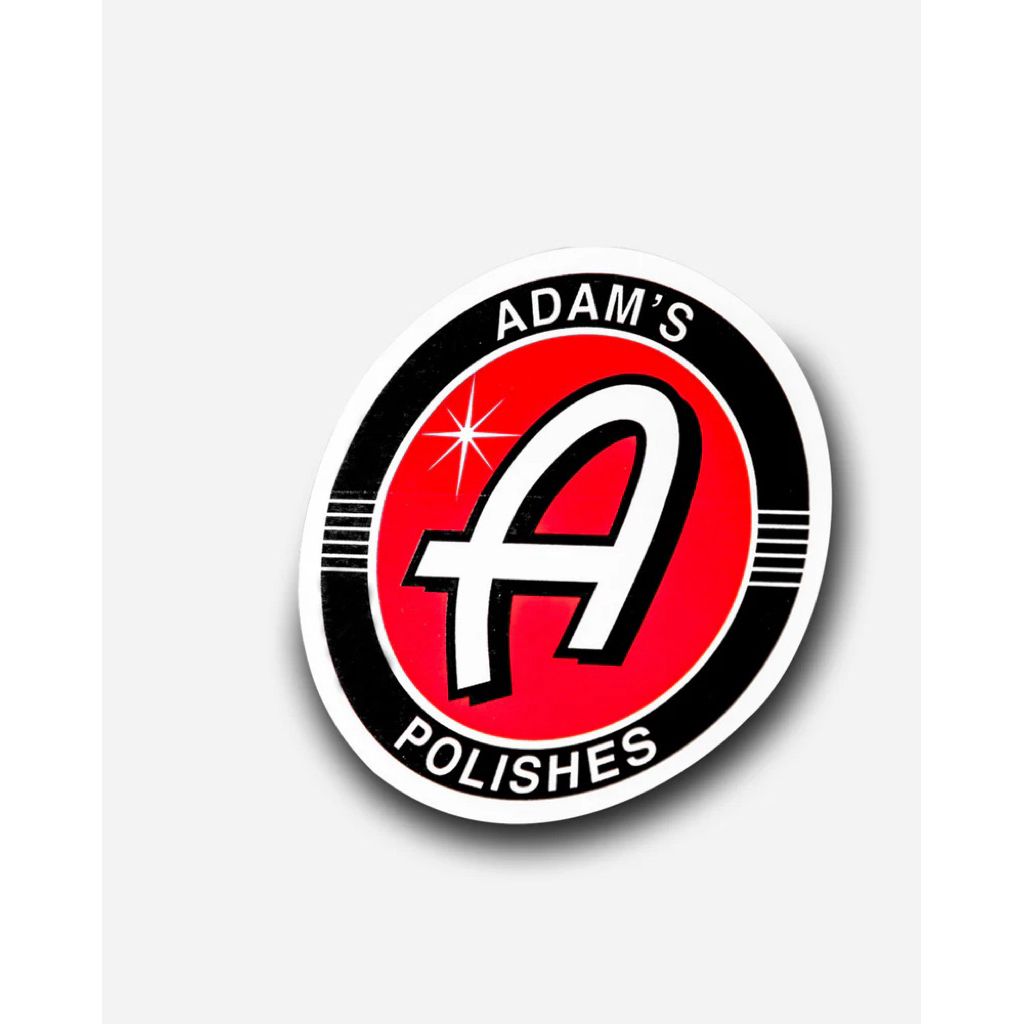 แท้100% Adam’s Polishes Sticker (สติ๊กเกอร์แปะรถ)