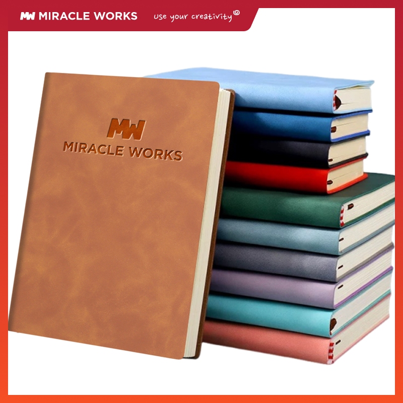 MW สมุดไดอารี่ปกอ่อน หนาพิเศษ 100 แผ่น / 200 หน้า สมุดวาดรูป อุปกรณ์การเรียน