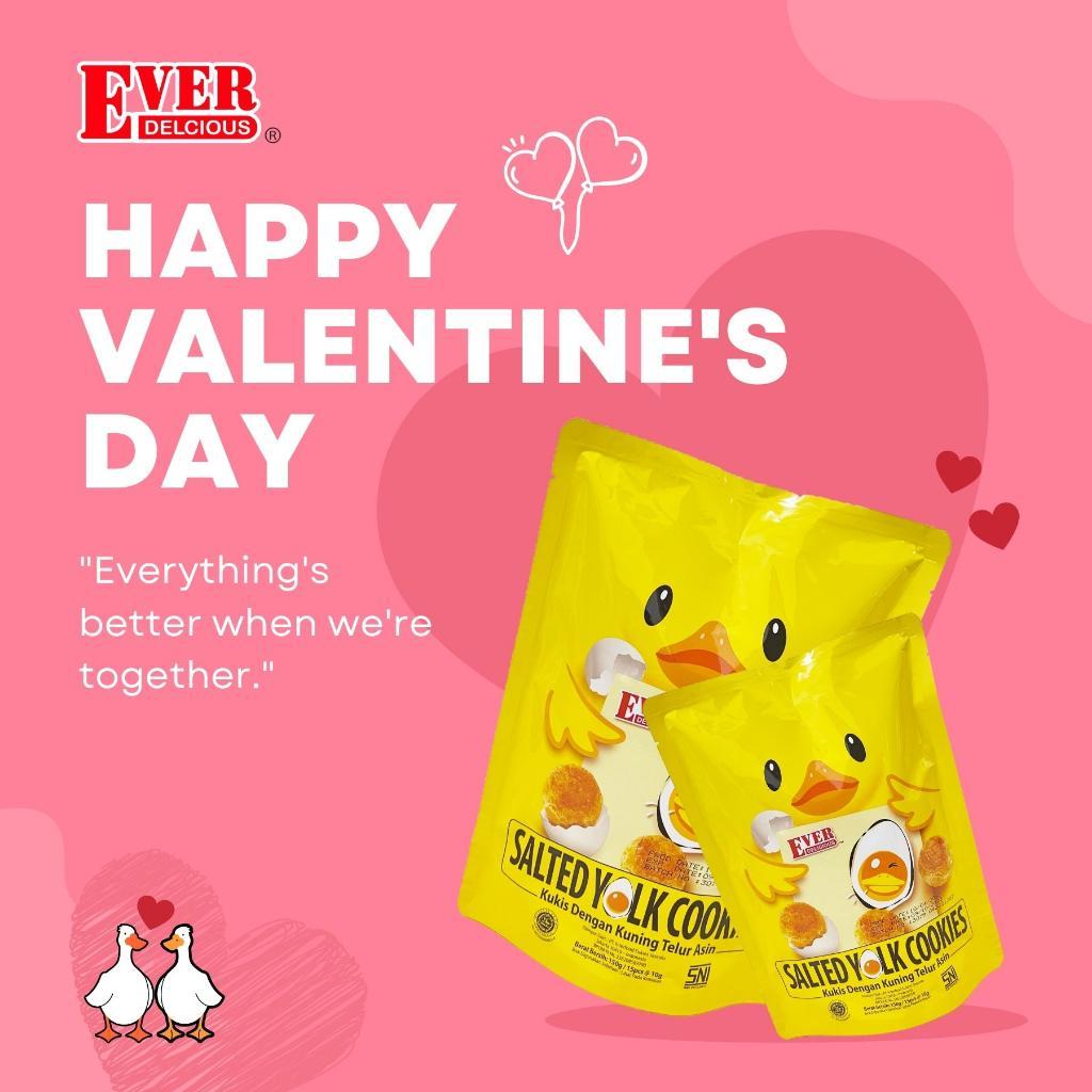 คุกกี้ไข่เค็ม (ตรา เอเวอร์ ดิลิเชิส)150gESalt. นำเข้าจากประเทศมาเลเซีย Ever Delicious Salted Yolk Cookies - รูปที่ 3