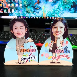 ตุ๊กตาหัวดุ๊กดิ๊กน่ารัก แบบ 3 มีลายให้เลือกมากมาย (แบบใส่ถ่านอย่างเดียว) แถมถ่านฟรี