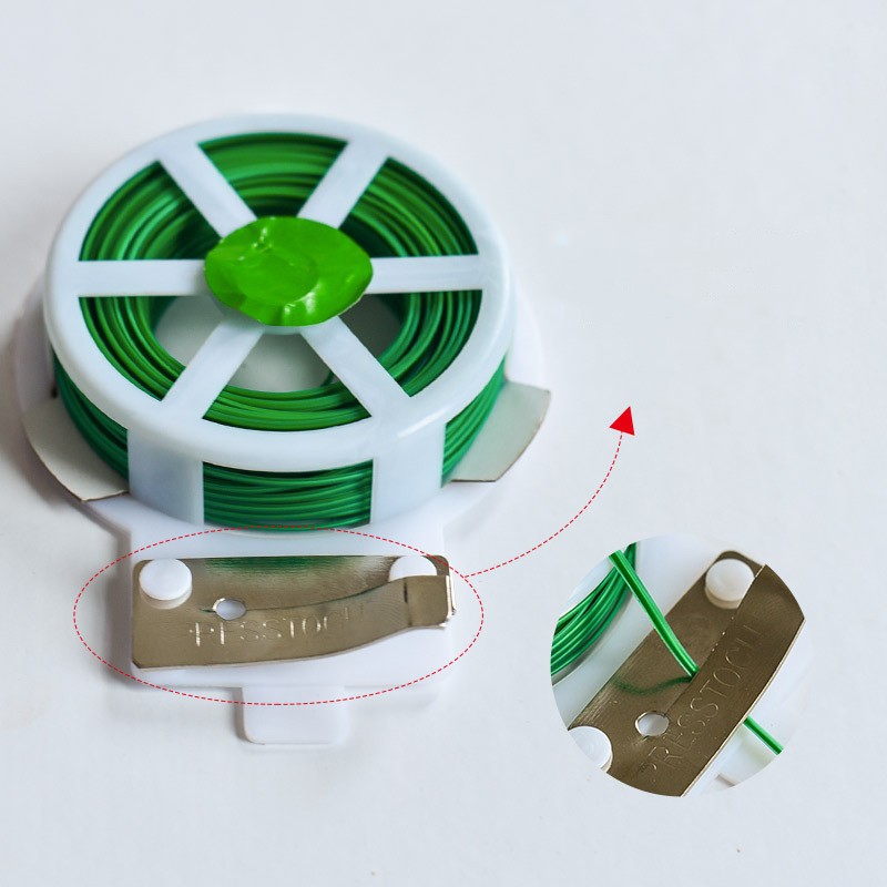 ลวดรัดต้นไม้ อเนกประสงค์ ลวดรัดกิ่งไม้ เนคไทน์ทำสวน ลวดมัดสายไฟหุ้มพลาสติก ยาว 20ม. 50ม.100ม. - รูปที่ 3