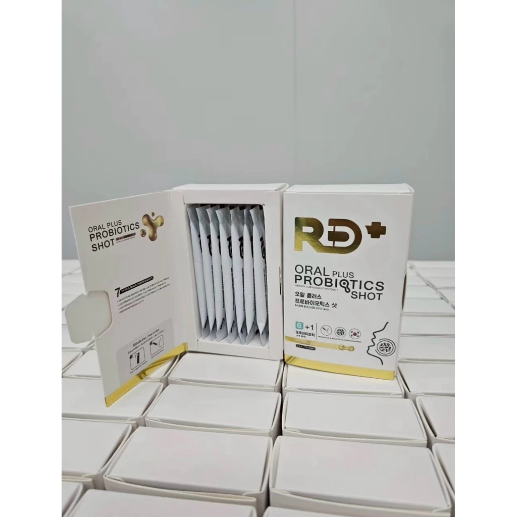 RD+ อาร์ดีพลัส โพรไบโอติกส์ ผสมพรีไบโอติก Oral Plus Probiotics Shot (ผลิตภัณฑ์เสริมอาหาร) thumbnail 10