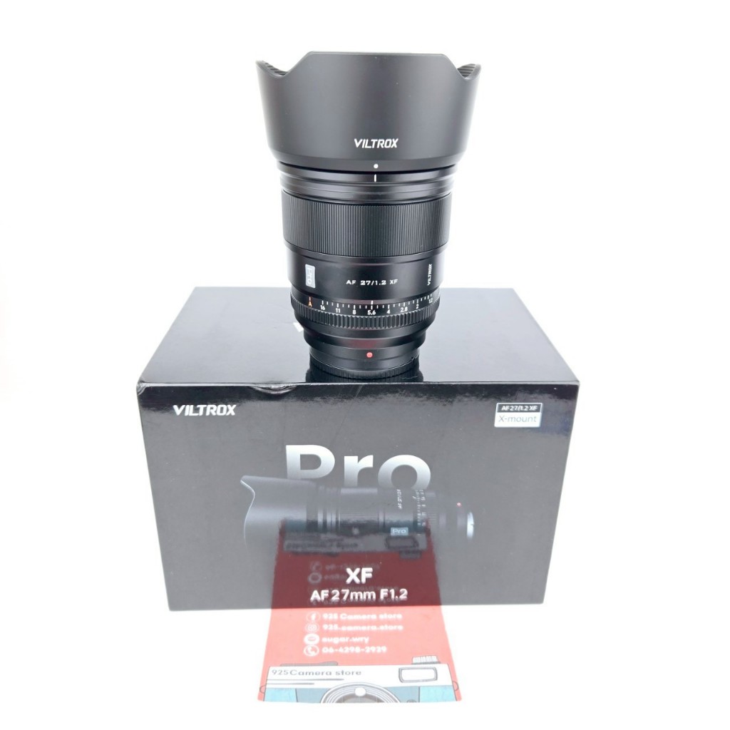 เลนส์ Viltrox AF 75mm f1.2Pro for Fujifilm