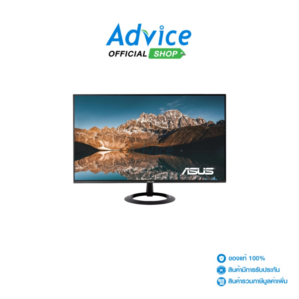 ASUS MONITOR (จอคอม) 23.8  VZ24EHF (IPS, HDMI) 100Hz - A0157483