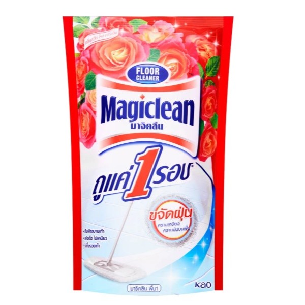 Magic Clean มาจิคลีน น้ำยาถูพื้น ผลิตภัณฑ์ทำความสะอาดพื้น ชนิดถุงเติม 750 มล.