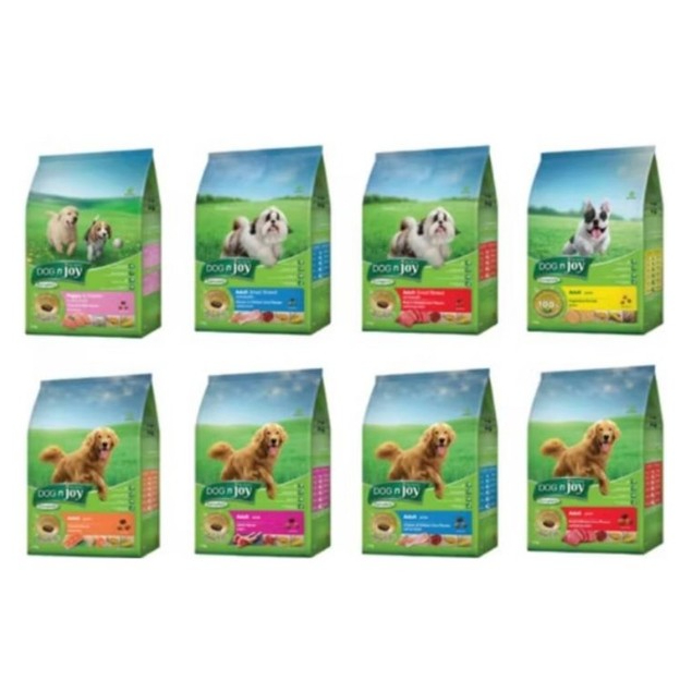 Dog n joy อาหารสุนัข Dog n joy [3กิโลกรัม] ด็อกเอ็นจอย ขนาด 3 กิโลกรัม*โปรดอ่านรายละเอียดก่อนสั่งซื้