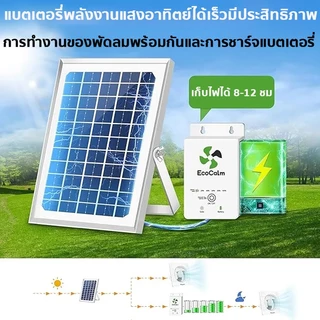 [24 hไม่ใช้ไฟ]15นิ้วพัดลมดูดอากาศโซล่าเซลล์ ทนต่ออุณหภูมิสูงทนต่อกันกร่อนแรงดูดดี พัดลมระบายอากาศ พัดลมดูดอากาศ 3Cรับรอง