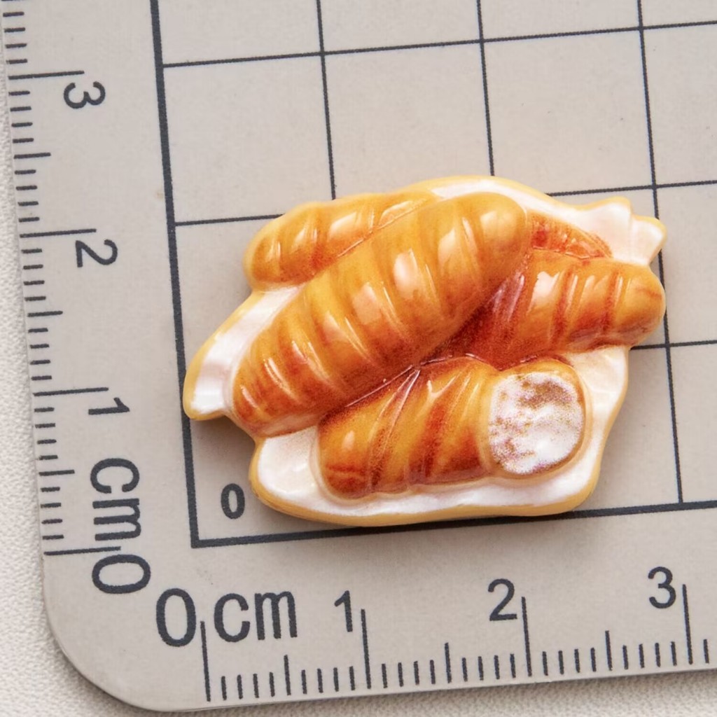 j313 เซตขนมปังตะวันตกของจิ๋วของเล่น diy แพ็คละ 10 ชิ้น - รูปที่ 2