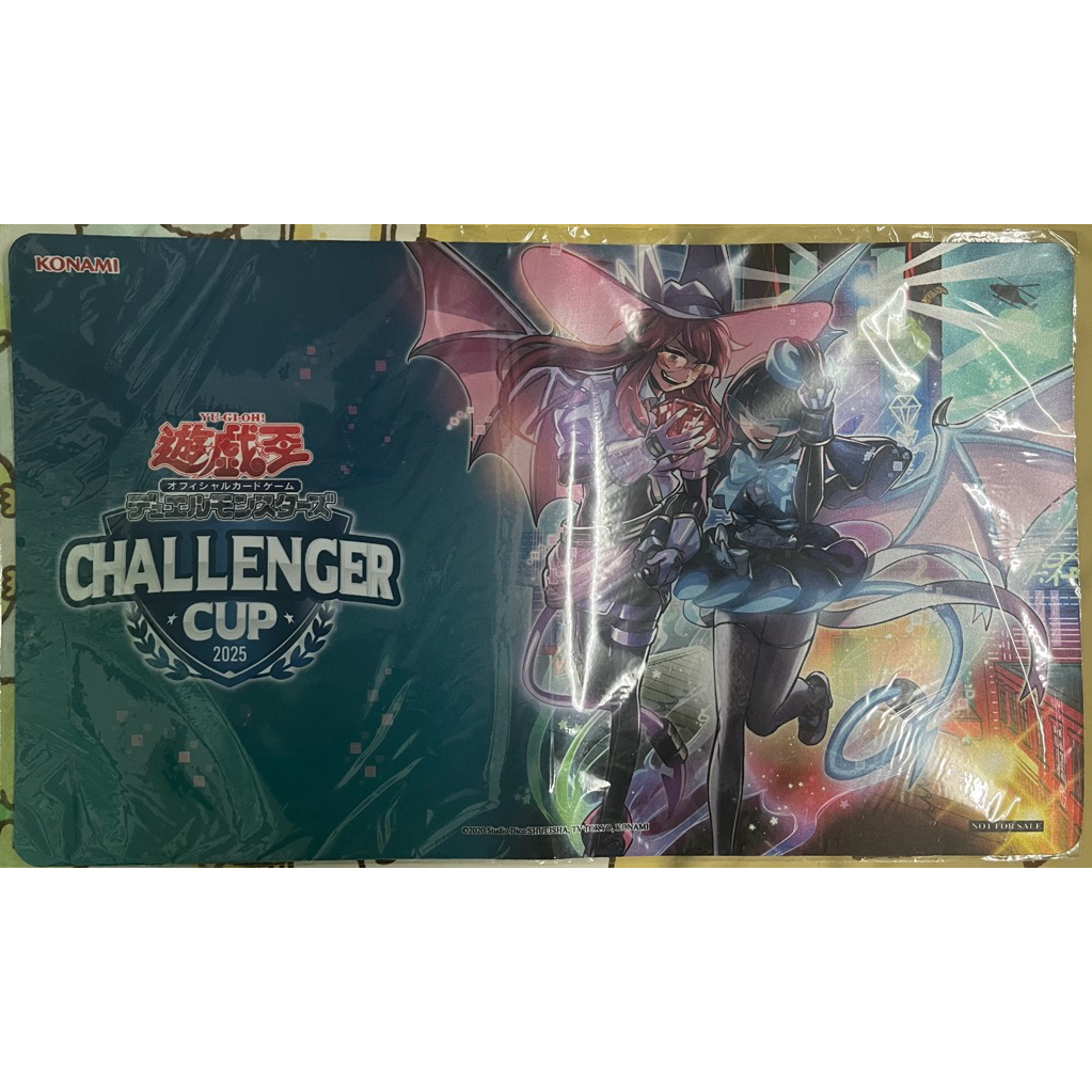 [Yugioh] Challenger Cup 2025 Playmat - Evil☆Twin GG EZ - 1 ผืน