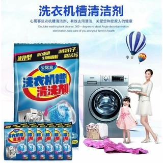 (1ซอง/90กรัม)ของแท้💯% ถูกมาก ผงล้างเครื่องซักผ้า นำเข้าเอง ทำความสะอาดล้ำลึกไม่มีจุดตาย
