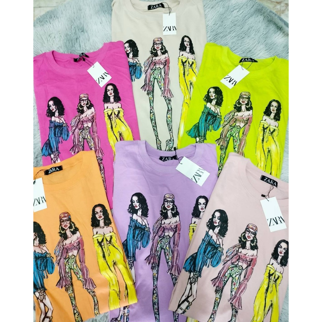 SIS.ON | พร้อมส่ง Oversize เสื้อยืดโอเวอร์ไซส์ No.23 (ผู้หญิง3 ผมหยิก) ราคา ถูกที่สุด ดีลบีเคเค รูปภาพหลัก