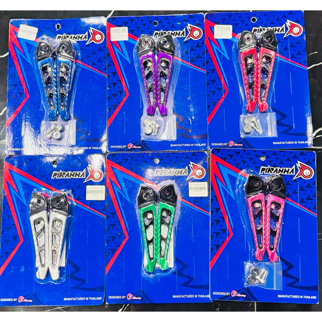 พักเท้าหลัง CNC Duo Anodize HONDA FORZA350 / ADV350 / LEAD125 PIRANYA ( ปิรันย่า )