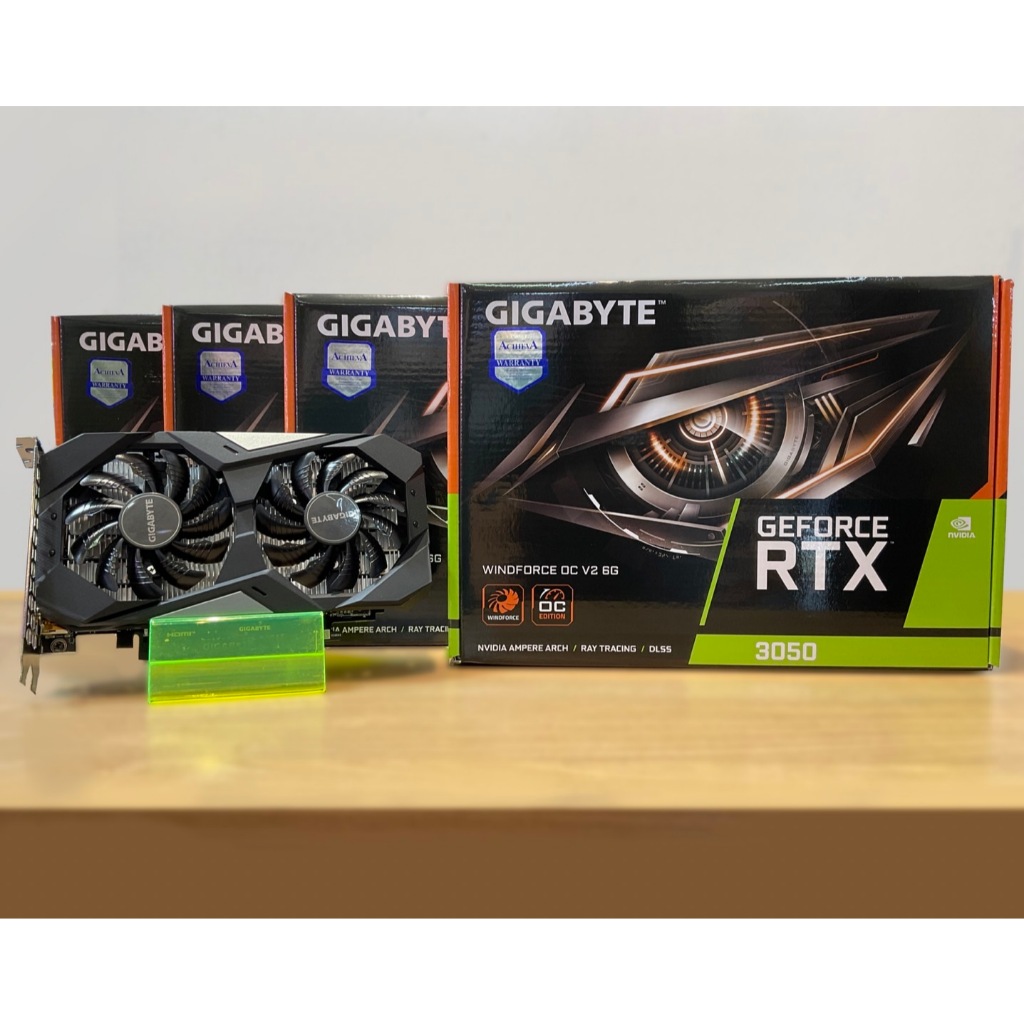 การ์ดจอ Gigabyte Geforce RTX 3050 OC V2 6GB