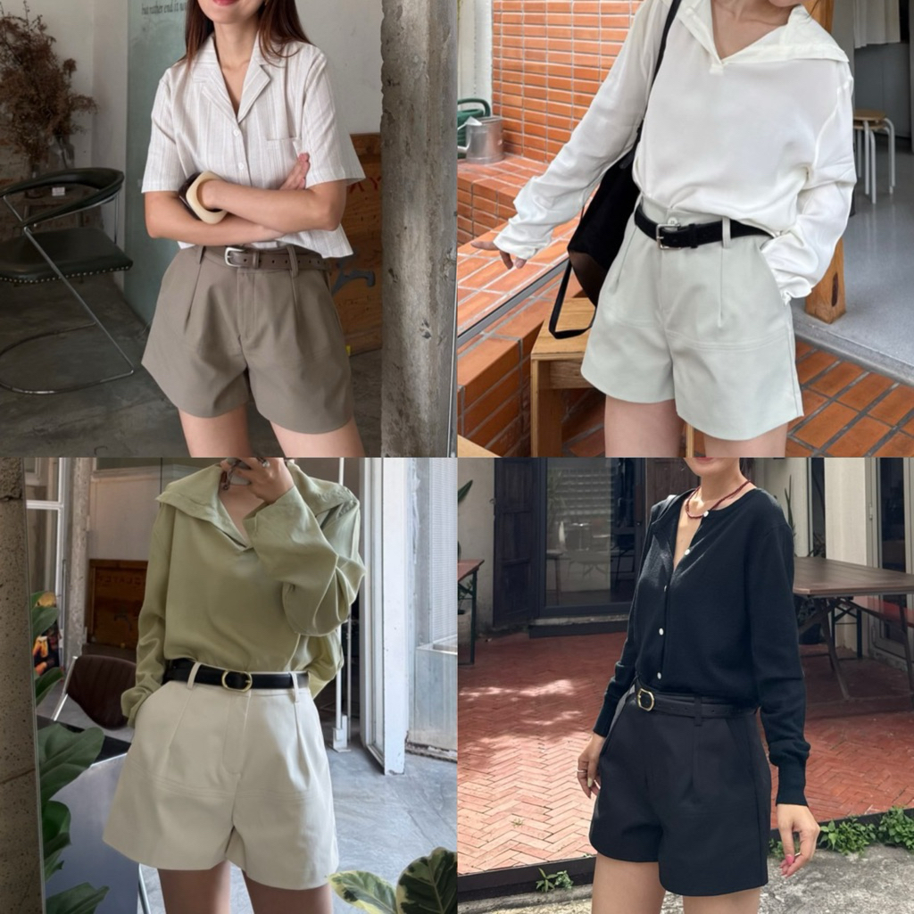 217 knockknock - BASE SHORT PANTS