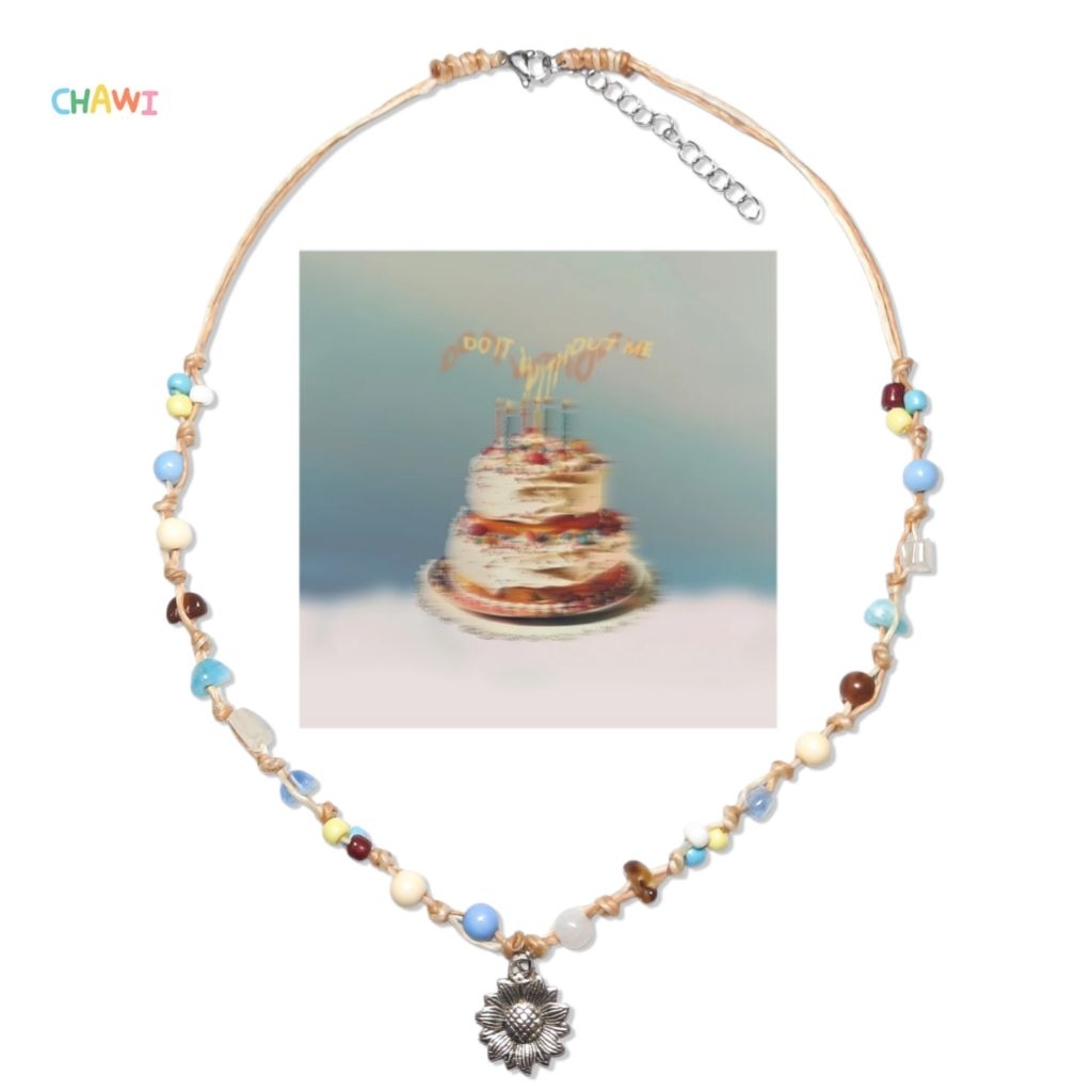 สร้อยคอเชือกเทียนออกแบบตามปกเพลง - รูปที่ 4