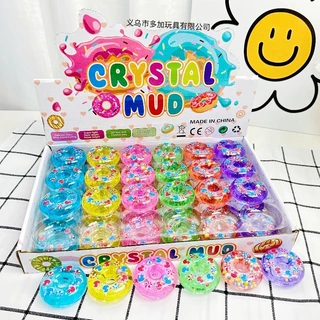 🔥ส่งในไทย🔥 สลามยกกล่อง มีหลายแบบ*Slime สไลม์ เนื้อนุ่ม เม็ดโฟม กากเพชร ของเล่นคลายเครียด ของเล่นเด็ก
