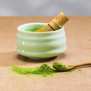 แบรนด์ดังจากจีน Qingxi Ruozhu มัทฉะชาเขียว อูจิ ผ50 g.ซอง /35g.กระปุก งมัทฉะ Matcha ผงมัทฉะ