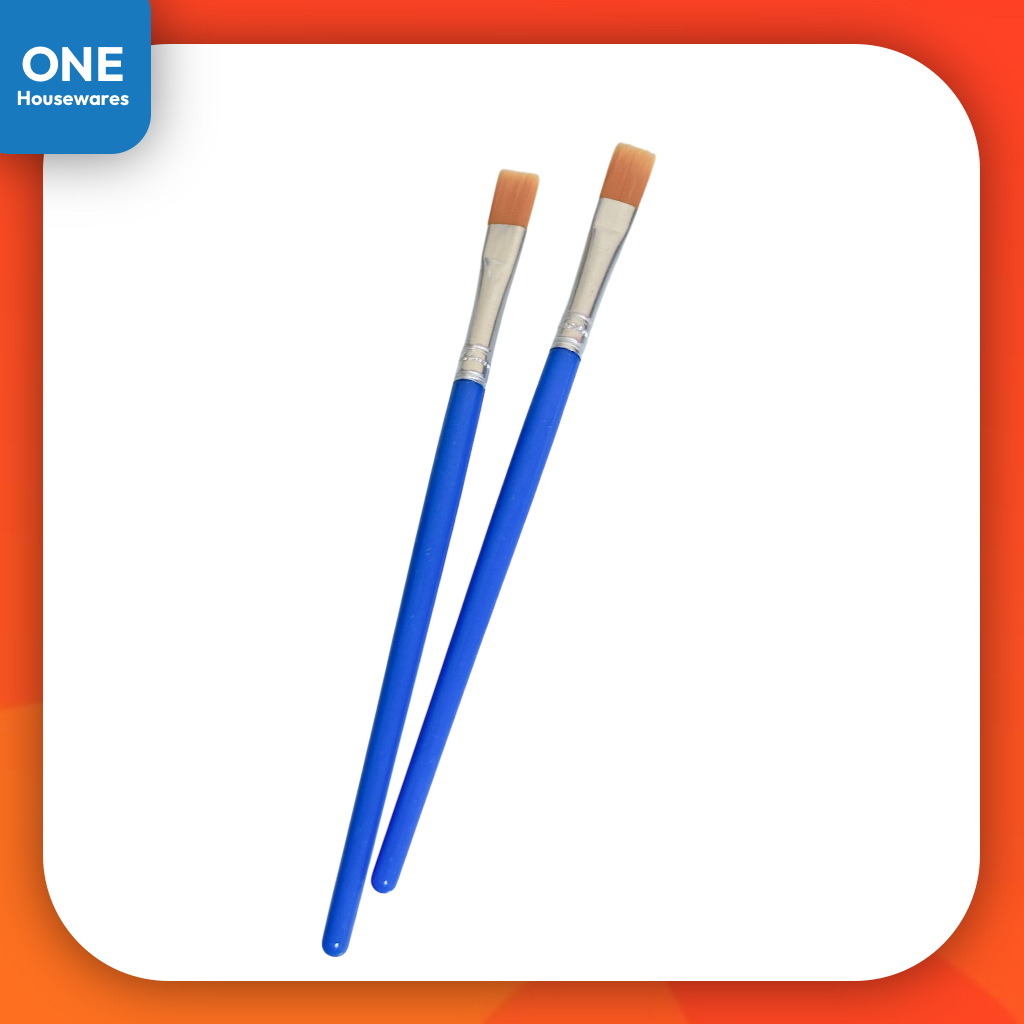 พู่กันระบายสี ขนาด 7 มม. แปรงระบายสี ราคาต่อ 1 ชิ้น