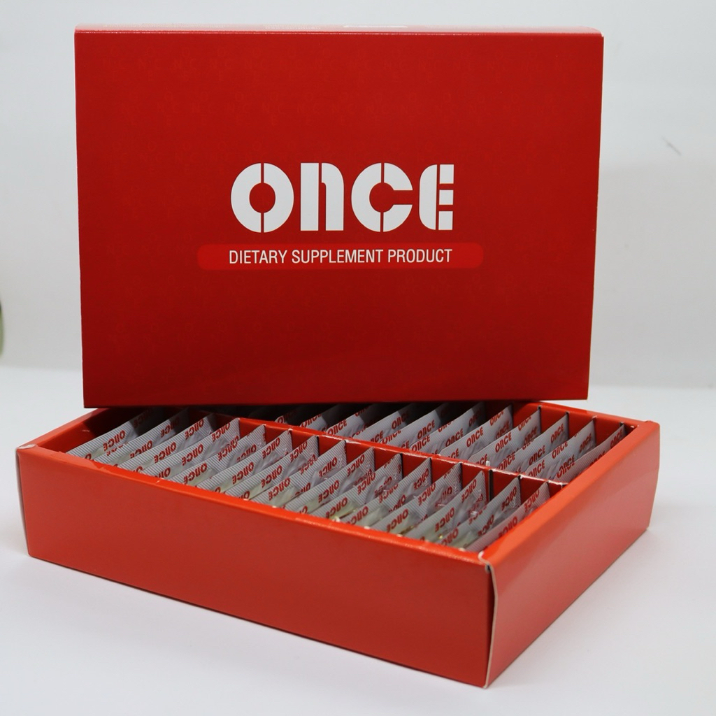 ONCE ผลิตภัณฑ์เสริมอาหารเซ็ต ที่ประกอบด้วย Asta Plus, BioActive, RoseHip Plus และ B Plus Q10