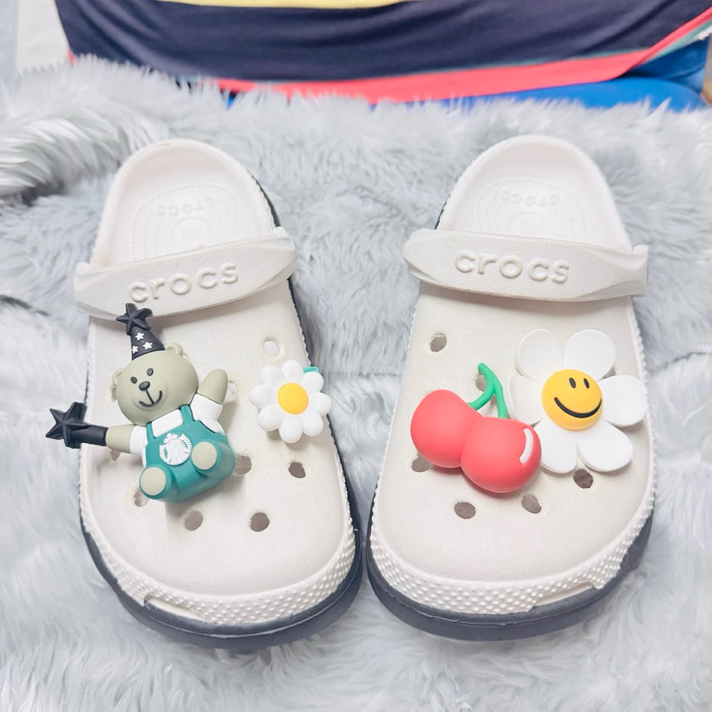 ตัวติดรองเท้ามีรู 3D ลายหมีสตาร์บัค Shoe Charm Bear Starbucks thumbnail 9