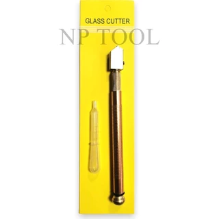 NP-222 มีดตัดกระจก IRONFOX กระเบื้อง 8-15 มิล แบบใช้น้ำมัน OIL CUTTER คัตเตอร์ตัดกระจก ตัดกระเบื้อง