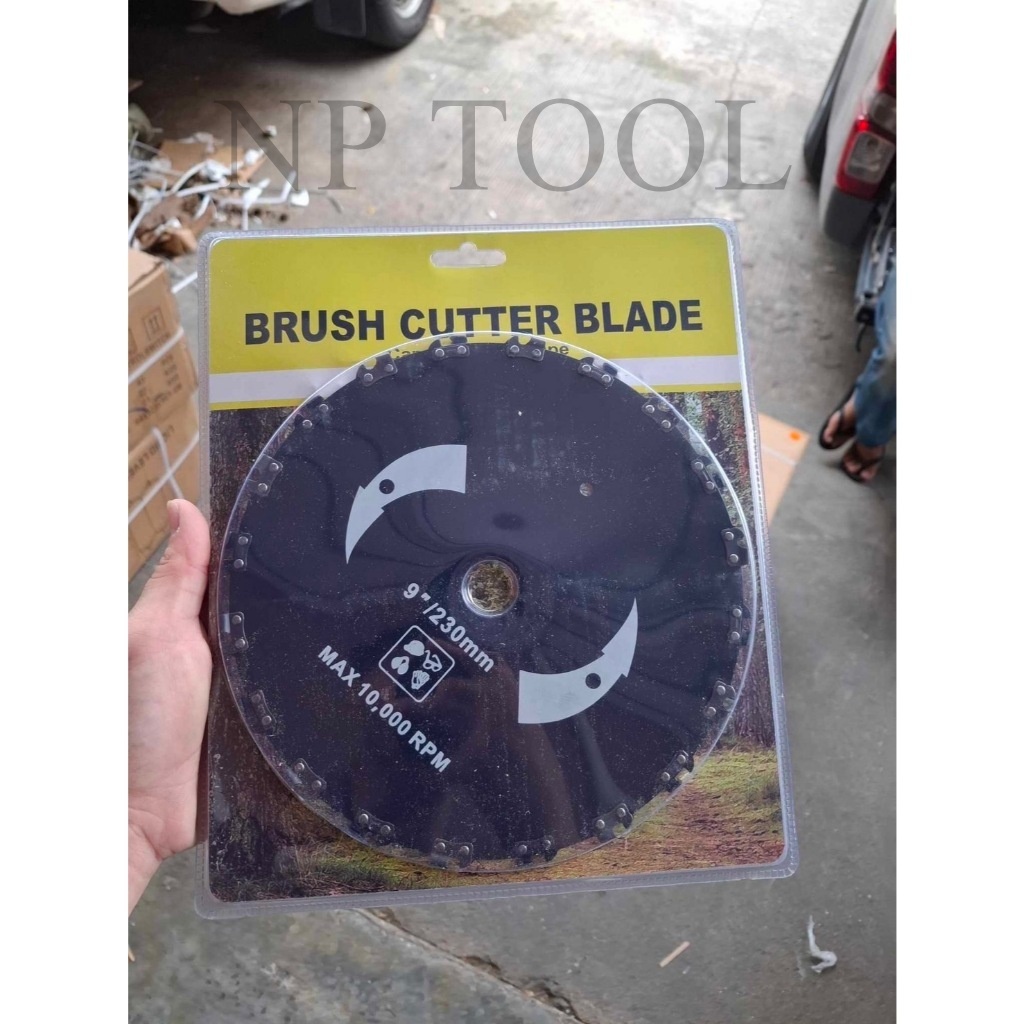 TT01 ใบตัดหญ้าติดฟันเลื่อย ตัดไม้ ตัดยูคา มี 20 ฟัน ใบเลื่อยโซ่ สำหรับเครื่องตัดหญ้า ขนาด9นิ้ว ใบมีดตัดหญ้าสำหรับงานหนัก