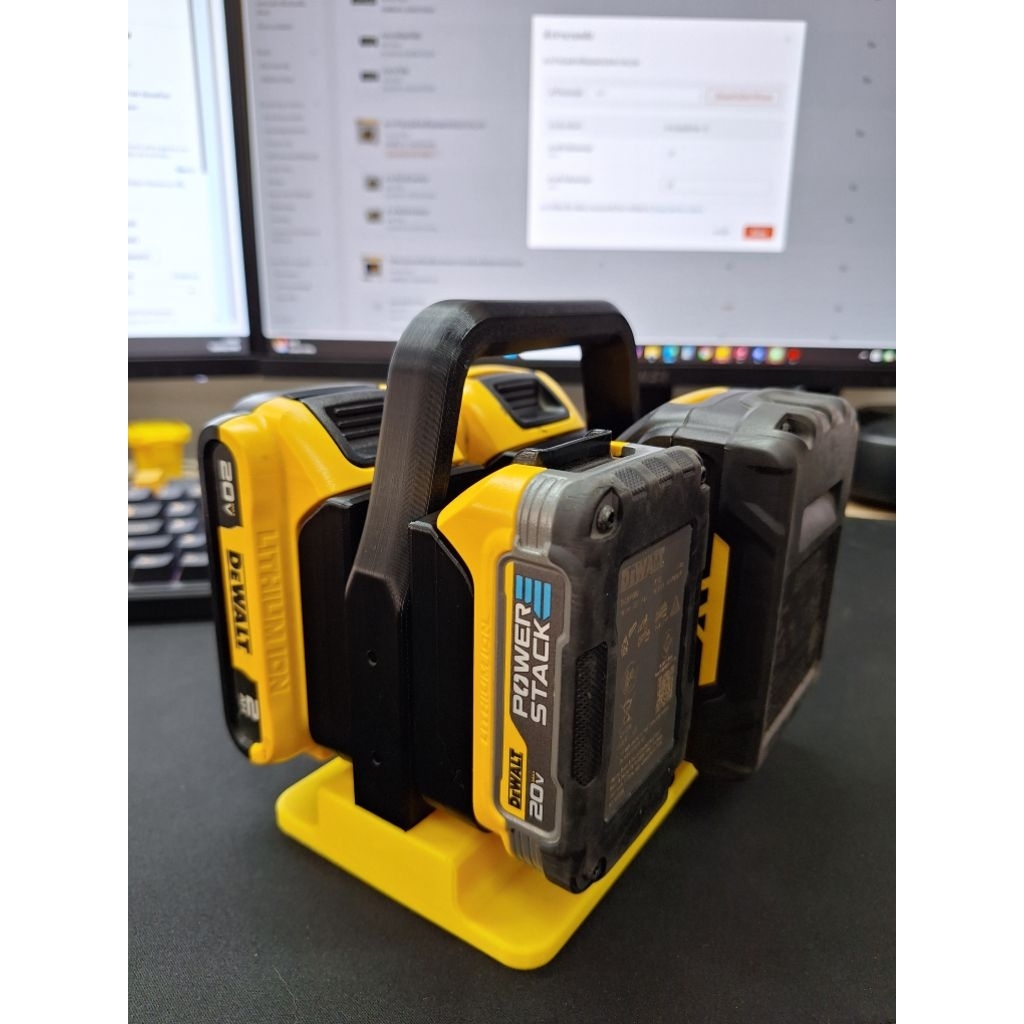 ตะกร้าแบตสำหรับแบตDEWALT18V,20V