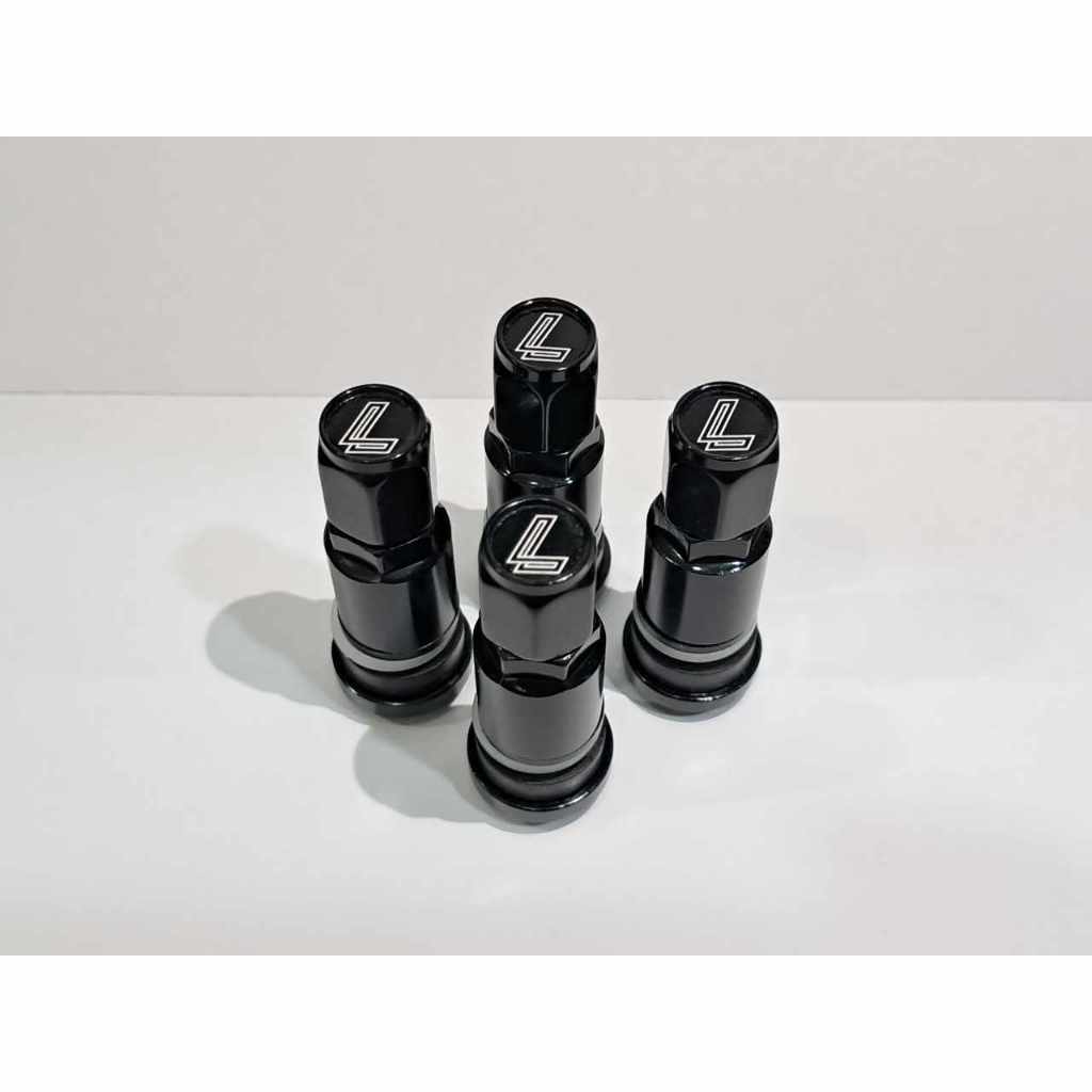 จุ๊บล้อแม็กซ์แท้ Lenso สีดำ และ สีแดง