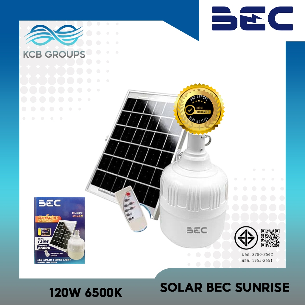BEC LED Solar รุ่น SUNRISE 120W 6500K