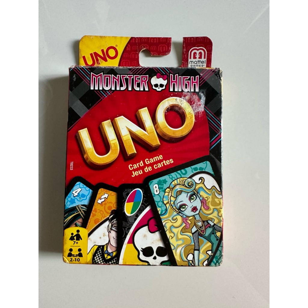 Uno card Monster High