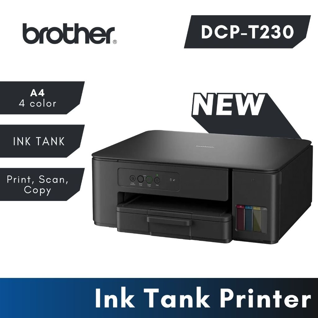 เครื่องพิมพ์อิงค์แท็งค์ Brother DCP-T230