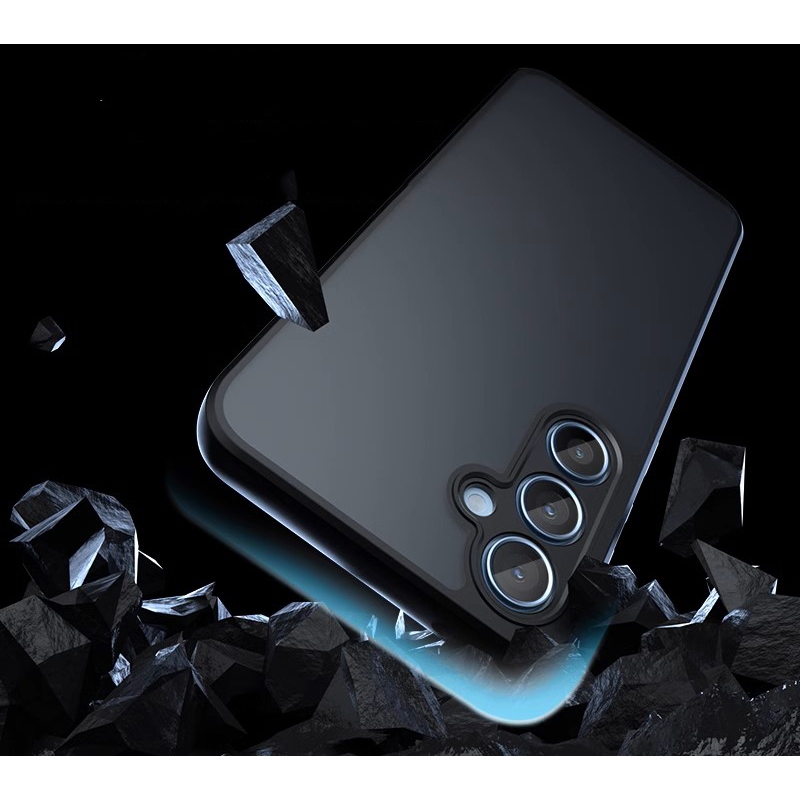 เคสกันกระแทก A06 A16 A26 A36 A55 A35 A25 A15 5G เคสขอบสีหลังด้าน สำหรับ Samsung A05 A05S A24 A34 A54 A14 A04S ซัมซุง 025 - รูปที่ 3