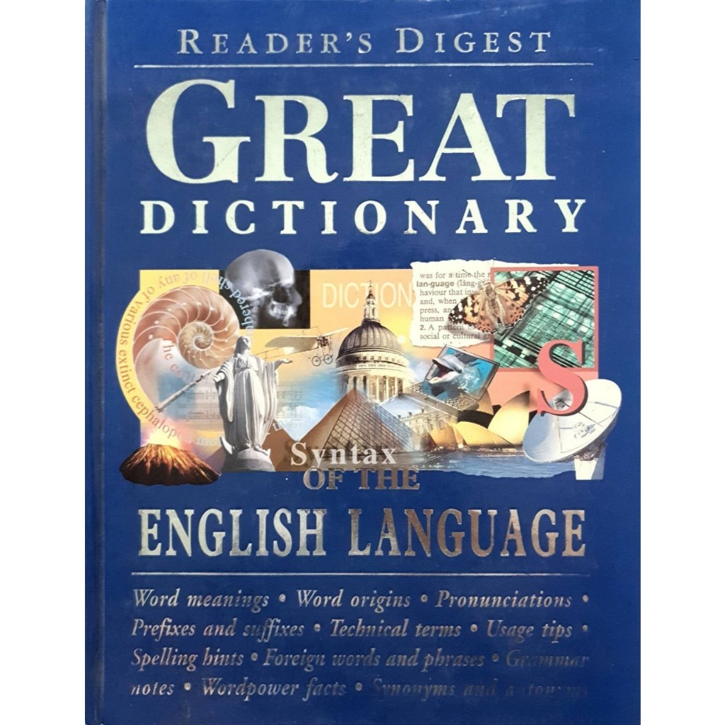 Great Dictionary Syntax of The English Language : Reader’s Digest