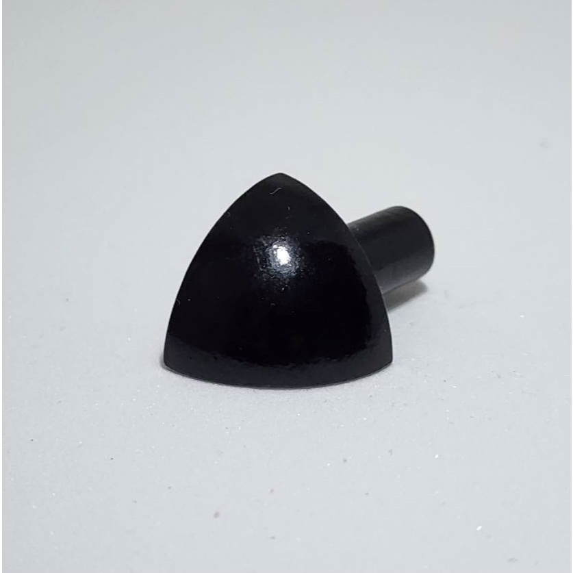 ตัวปิดมุมคิ้วpvc แบบโค้ง 13mm สีดำ