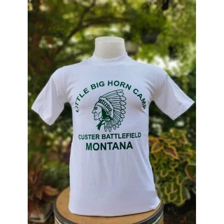 เสื้อยืดแขนสั้นผ้าcontonแท้ ลายmontanaคอกลมฟิตลายมอนทาน่า ใส่สบายไม่ร้อน