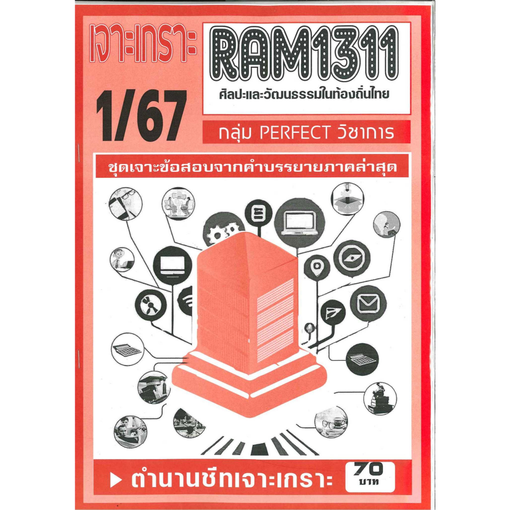 RAM1311 เจาะเกราะศิลปะและวัฒนธรรมในท้องถิ่นไทย (1/67)