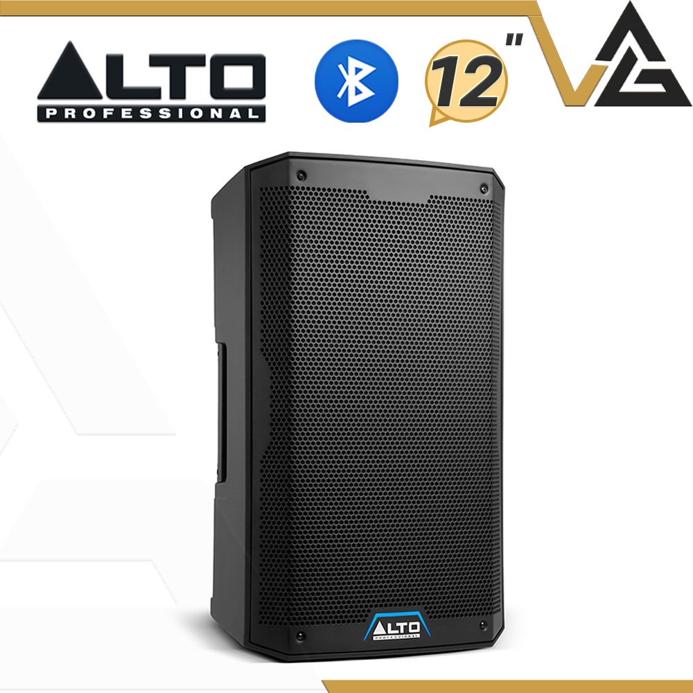 ALTO TS-412 ลำโพง 12นิ้ว แอคทีฟ กลางแจ้ง PA มอนิเตอร์ แอมป์ 2500W เครื่องเสียง บลูทูธ Bluetooth