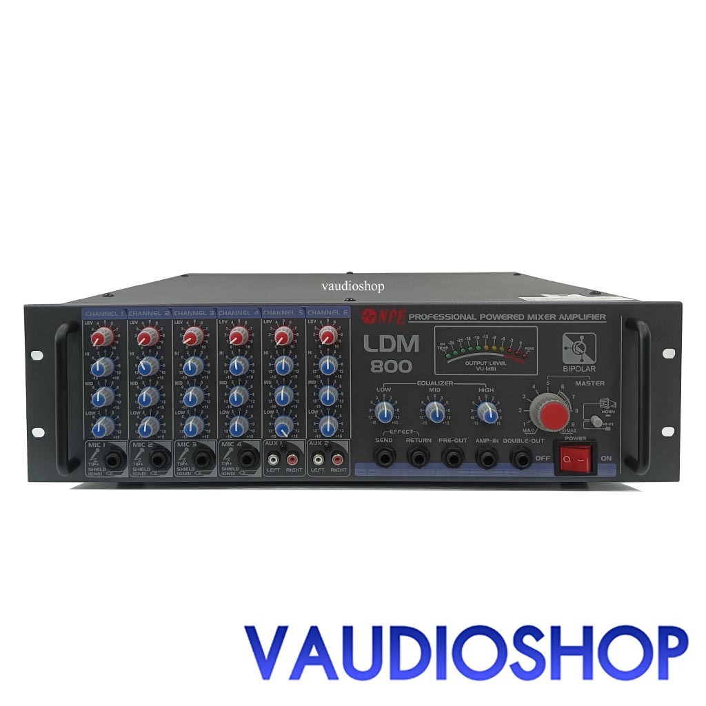 LDM-800 NPE Power Mixer เพาเวอร์มิกเซอร์ เครื่องขยายเสียง แอมป์ เอ็นพีอี NPE LDM800