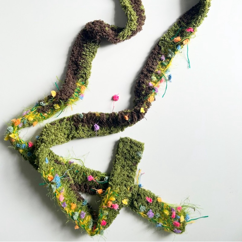 evergreen scarf - ผ้าพันคอ by bluetopiastuff