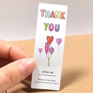 สติ๊กเกอร์ขอบคุณ ติดกล่อง ติดแก้ว ตกแต่ง sticker thankyou