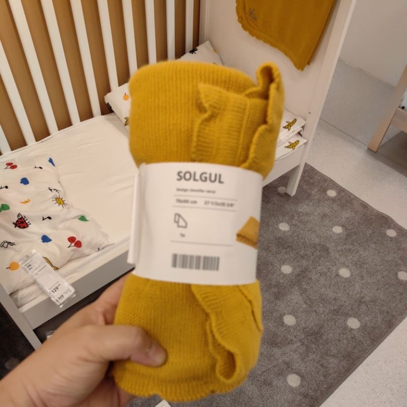 IKEA ผ้าห่มเด็ก​ ผ้า​ห่ม​ ผ้านวม มีหลายขนาด​ DRÖMSLOTT/ LEN​