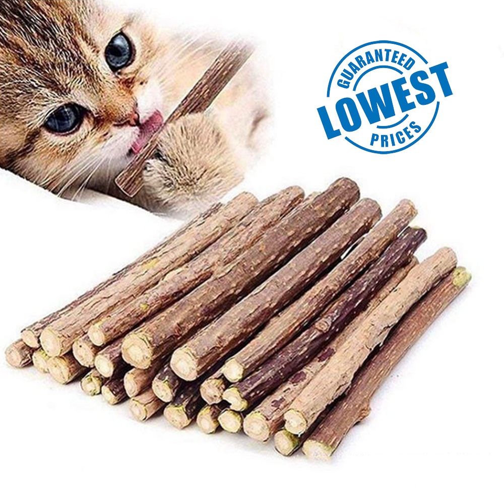 FIVE CATS กัญชาแมว ไม้มาทาทาบิ 5PCS ไม้แปรงฟันแมว ของเล่นแมว Matatabi ขนาดเหมาะกับแมวมากที่สุด