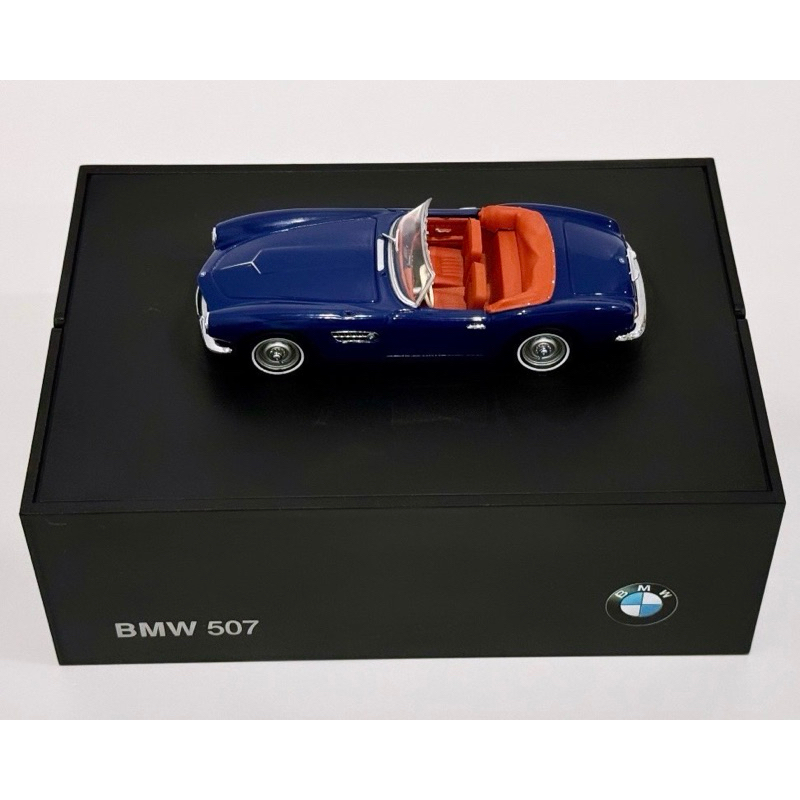 โมเดลรถ BMW 507 Metallic Blue Car Paint 🚙