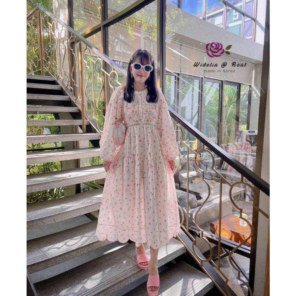 "เช็คสต็อคสินค้าก่อนสั่งซื้อค่ะ" Widelia@Real Dress เดรสยาวตัวสวยทรงดี