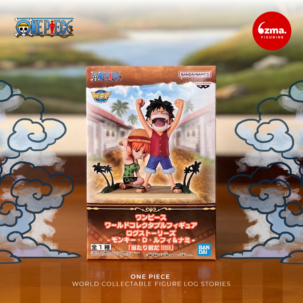 [Lot JP🇯🇵] พร้อมส่ง* One Piece: WCF Log Stories - MONKEY D. LUFFY & NAMI - "OF COURSE!!!!!"