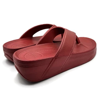 Gpatt : Tendered Thongs รองเท้าแตะคีบแฟชั่นผู้หญิง ส้นสูงพื้นนุ่มใส่สบายเสริมบุคลิกภาพ *สินค้าขายดีอันดับ 1*